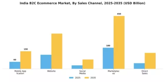 India B2C E commerce Market Segment Image 3