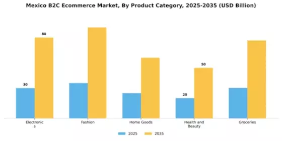 Mexico B2C E commerce Market Segment Image 1