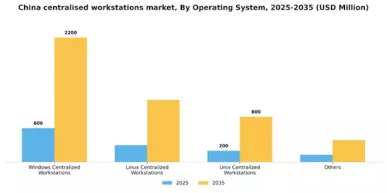 China Centralised Workstations Market Segment Image 2