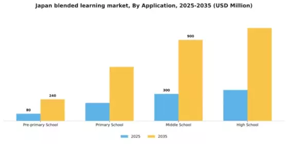 Japan Blended Learning Market Segment Image 0