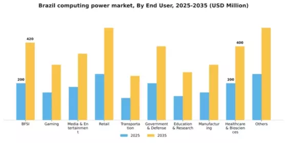 Brazil Computing Power Market Segment Image 2