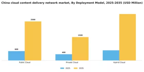 China Cloud Content Delivery Network Market Segment Image 1