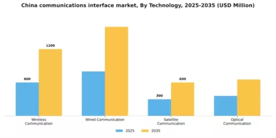China Communications Interface Market Segment Image 3