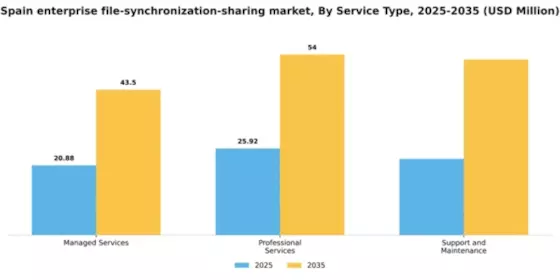 Spain Enterprise File Synchronization Sharing Market Segment Image 3