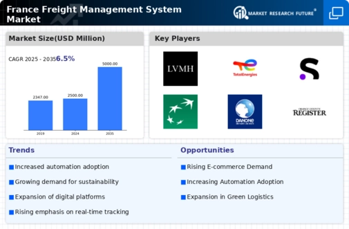 France Freight Management System Market Infographic