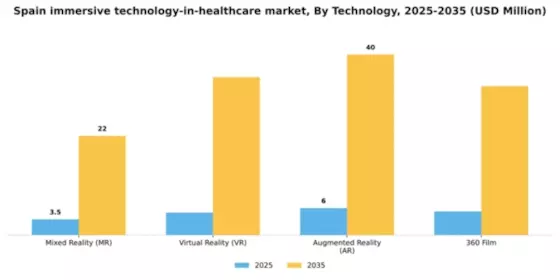 Spain Immersive Technology In Healthcare Market Segment Image 2