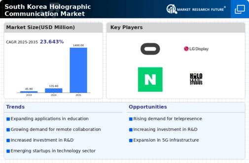 South Korea Holographic Communication Market Infographic