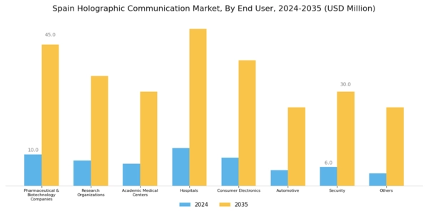 Spain Holographic Communication Market Segment Image 4