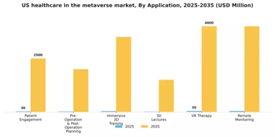 US Healthcare in Metaverse Market Segment Image 0