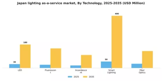 Japan Lighting As A Service Market Segment Image 3