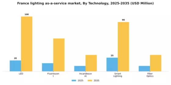 France Lighting As A Service Market Segment Image 3