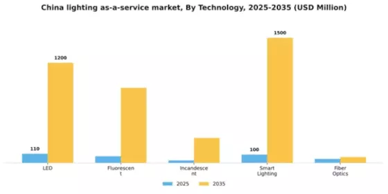 China Lighting As A Service Market Segment Image 3