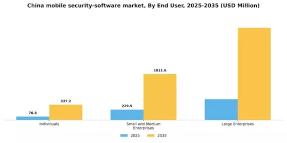 China Mobile Security Software Market Segment Image 2