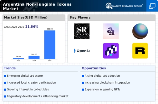 Argentina Non Fungible Tokens Market Infographic