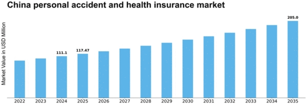 China Personal Accident Health Insurance Market Size