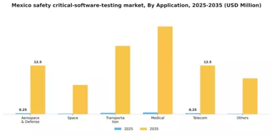 Mexico Safety Critical Software Testing Market Segment Image 0