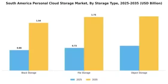 South America Personal Cloud Storage Market Segment Image 4