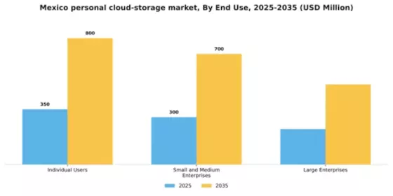 Mexico Personal Cloud Storage Market Segment Image 1