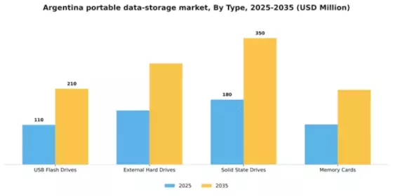 Argentina Portable Data Storage Market Segment Image 3