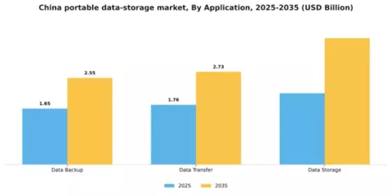 China Portable Data Storage Market Segment Image 0