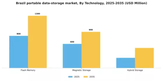 Brazil Portable Data Storage Market Segment Image 2