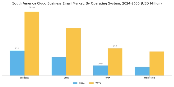 South America Cloud Business Email Market Segment Image 0