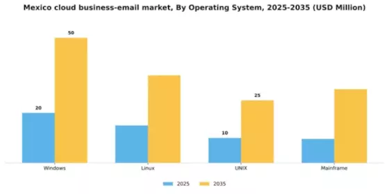 Mexico Cloud Business Email Market Segment Image 0