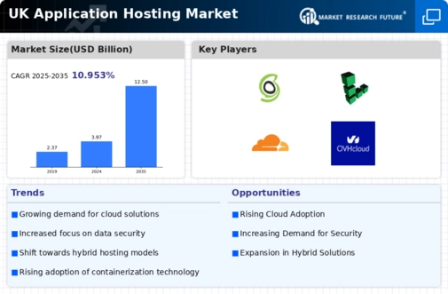 UK Application Hosting Market Infographic