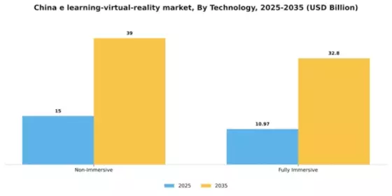 China E Learning Virtual Reality Market Segment Image 2