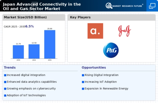 Japan Advanced Connectivity In The Oil Gas Sector Market Infographic