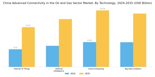 China Advanced Connectivity In The Oil Gas Sector Market Segment Image 1