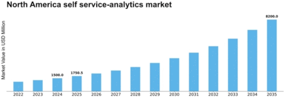 North America Self Service Analytics Market Size