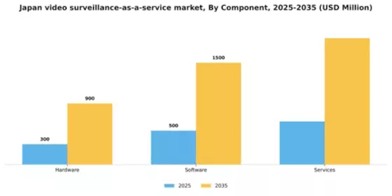 Japan Video Surveillance As A Service Market Segment Image 1