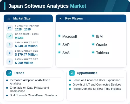 Japan Software Japan Software Analytics Market Size, Industry Demand | 2035
