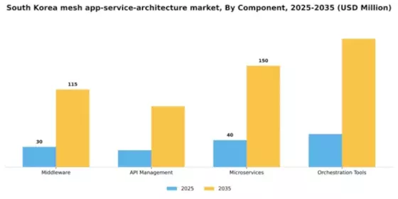 South Korea Mesh App Service Architecture Market Segment Image 1