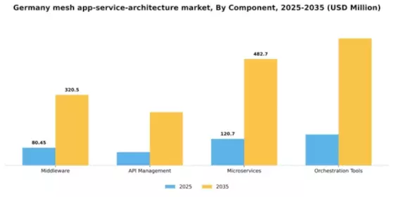 Germany Mesh App Service Architecture Market Segment Image 1