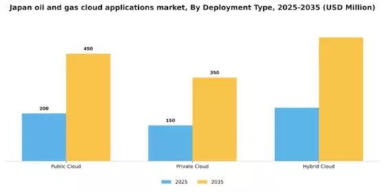 Japan Oil Gas Cloud Applications Market Segment Image 1