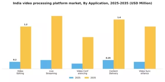 India Video Processing Platform Market Segment Image 0