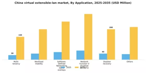 China Virtual Extensible Lan Market Segment Image 0