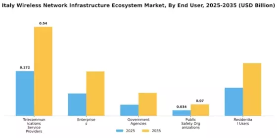 Italy Wireless Network Infrastructure Ecosystem Market Segment Image 0