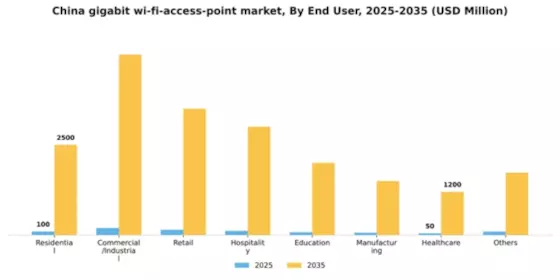 China Gigabit Wi Fi Access Point Market Segment Image 1