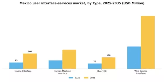 Mexico User Interface Services Market Segment Image 1