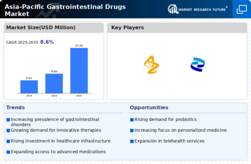 Asia-Pacific Gastrointestinal Drugs Market Research Report Forecast to 2030 Infographic