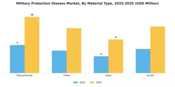 Military Protection Glasses Market Segment Image 4