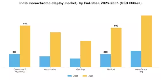 India Monochrome Display Market Segment Image 1