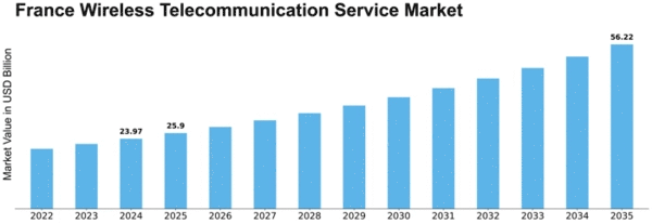 France Wireless Telecommunication Service Market Size