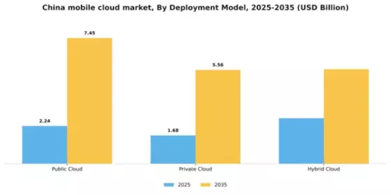China Mobile Cloud Market Segment Image 1