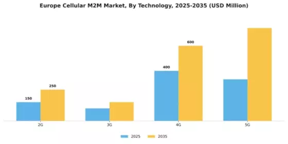 Europe Cellular M2M Market Segment Image 4
