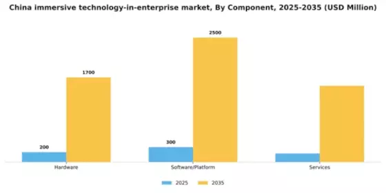 China Immersive Technology In Enterprise Market Segment Image 1