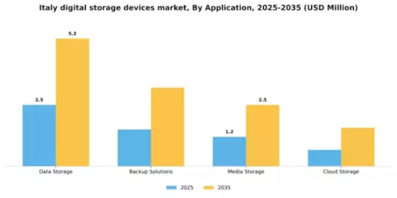 Italy Digital Storage Devices Market Segment Image 0